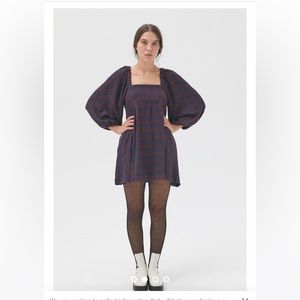 UO Lachlan plaid dress